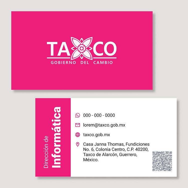 EJemplo de Tarjeta de Presentación